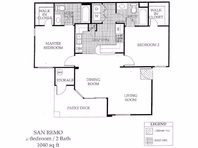 Unit 219 212 floor plan